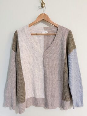 Dreamers by Debut Boutique V-Neck Sweater oversized